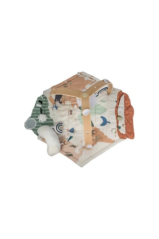 Tapis de jeu en bois Bianca World - Crème - 100 cm - Dès la naissance