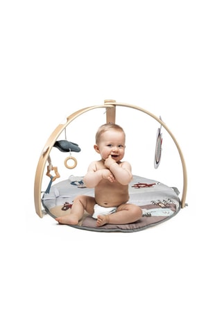 Tapis de jeu en bois Bianca Sky - Gris - 100 cm - Dès la naissance