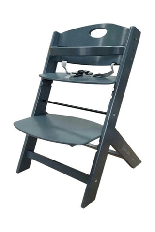 Chaise haute en hêtre massif Famille - Dès 6 mois - Jusqu'à 80 kg