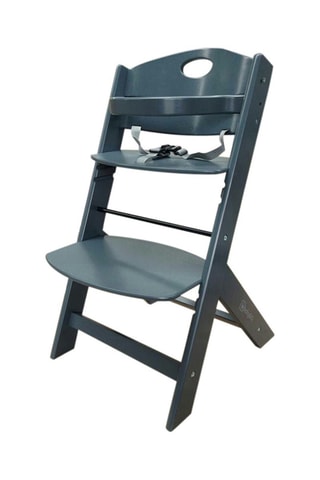 Chaise haute en hêtre massif Famille - Dès 6 mois - Jusqu'à 80 kg