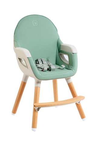 Chaise haute en bois Scandi - Dès la naissance à 3 ans - Jusqu'à 15 kg