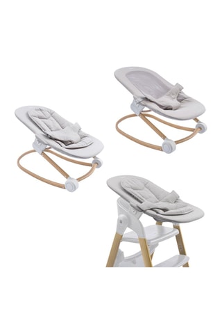 Chaise haute évolutive avec transat Levels - Dès la naissance - Jusqu'à 110 kg