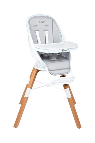 Chaise haute pivotante 360° Carou - Dès la naissance - Blanc - Jusqu'à 50 kg