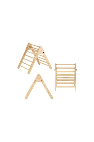 Triangle d'escalade en bois Woodland 2 - Dès 2 ans - Jusqu'à 25 kg