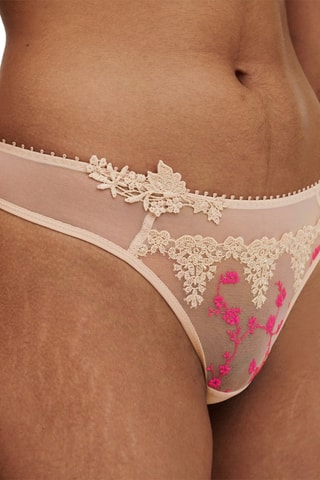 Tanga White Nig Beige - Passionata