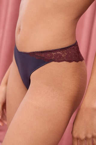 Tanga Callie - Azul-marinho