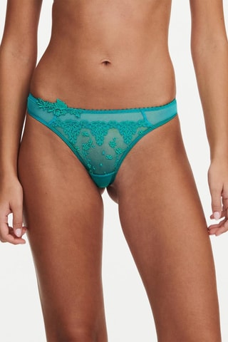 String Nid White Nig - Turquoise - Passionata