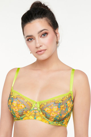 Soutien Sweetheart Lace - Verde-lima