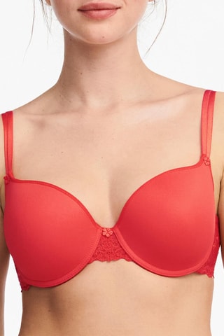 Voorgevormde Beha White Nig - Rood - Passionata
