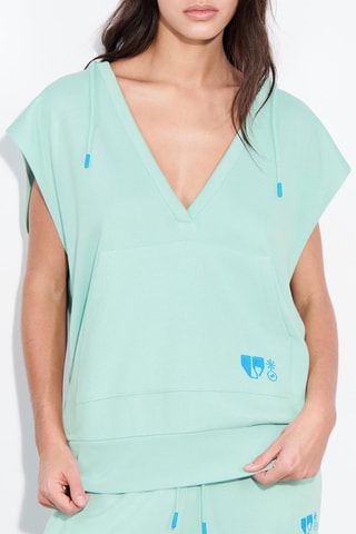 Trui met Capuchon Sendy - Groen - Passionata