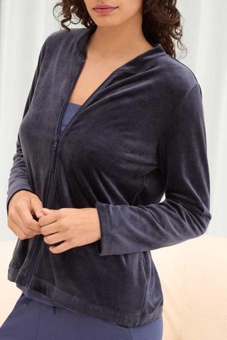 Fleece Jasje Yuji - Nachtblauw