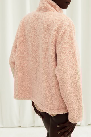 Fleece Jasje Léo - Roze