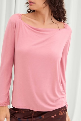Pyjamashirt Mikiko - Roze