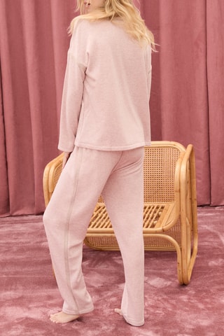 Pyjamashirt Ster - Roze