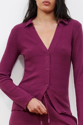 Pyjamablouse Rosalia - Frambozenrood - Passionata