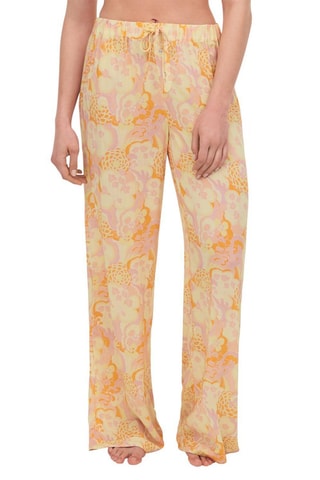 Pyjamabroek Penelope - Wit en Roze - Passionata