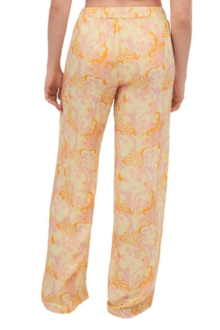 Pyjamabroek Penelope - Wit en Roze - Passionata