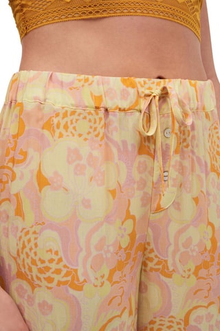 Pyjamabroek Penelope - Wit en Roze - Passionata