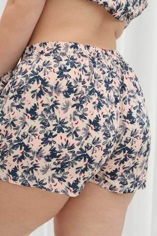 Pyjamashort Oki - Blauw en Roze