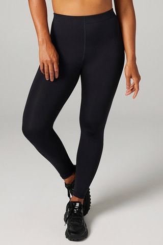 Legging Hoge Taille Lace Up - Zwart