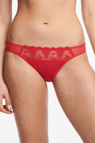 Slip White Nig - Rood - Passionata