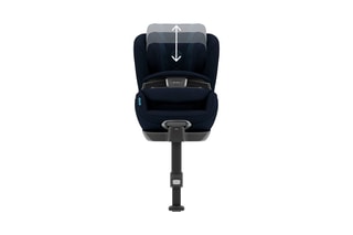 Siège auto T i Size Anoris - Bleu marine - De 15 mois à 6 ans - De 76 à 115 cm
