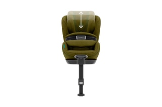 Siège-auto Anoris T i-Size - Kaki - Dès 15 mois - De 76 à 150 cm