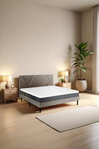 Ensemble Matelas Emma Hybride V1 + Lit Emma Cocoon plus