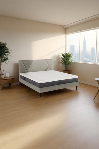 Ensemble Matelas Emma Hybride premium + Lit Emma Cocoon plus