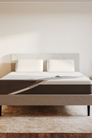 Ensemble Matelas Emma Hybride premium + Lit Emma Cocoon plus + Protège-matelas + 2 oreillers Premium Fresh
