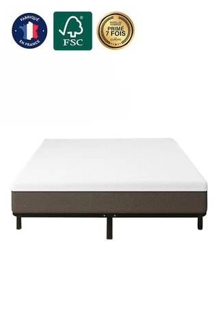 Ensemble Matelas Emma Hybride + Sommier Emma
