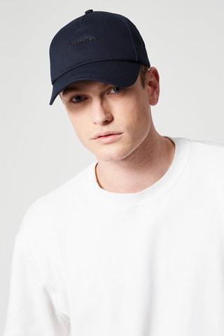 Casquette en coton biologique - Bleu marine