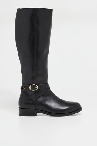 Bottes en cuir - Noir