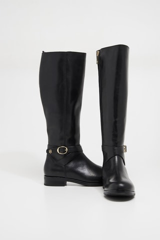 Bottes en cuir - Noir