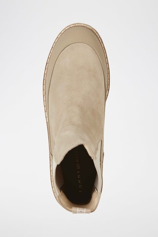 Bottines Chelsea en nubuck Beige