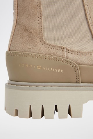 Bottines Chelsea en nubuck Beige
