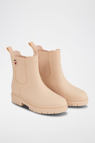 Bottines Chelsea Beige