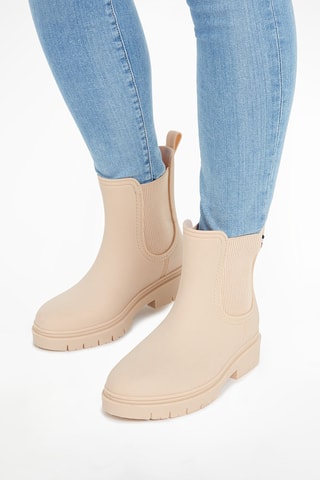 Bottines Chelsea Beige