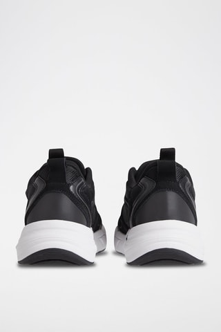 Baskets en cuir Noir