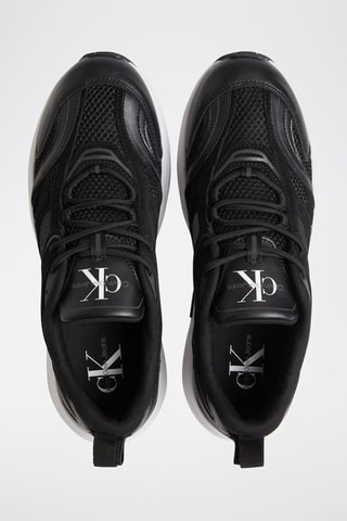 Baskets en cuir Noir
