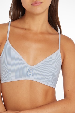 Haut de maillot Ciel et blanc