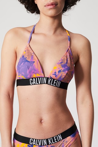 Haut de maillot - Indigo et fuchsia
