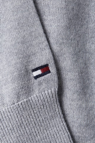Pull en laine et soie Gris chiné