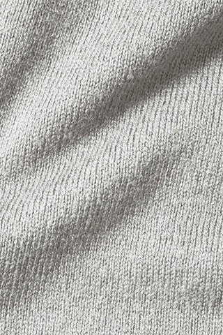 Pull en coton biologique et cachemire - Gris