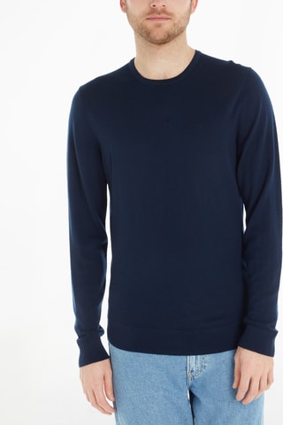 Pull en laine Bleu marine