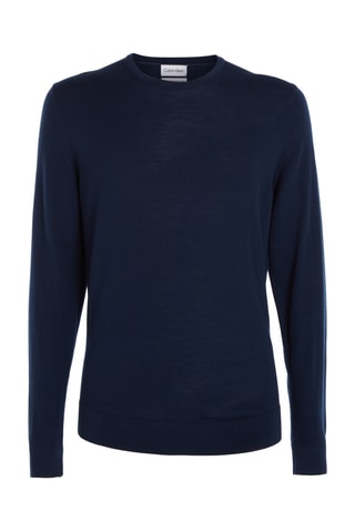 Pull en laine Bleu marine