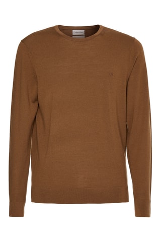 Pull en laine Marron
