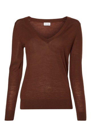 Pull en laine - Marron