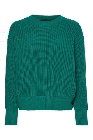 Pull en coton biologique Vert