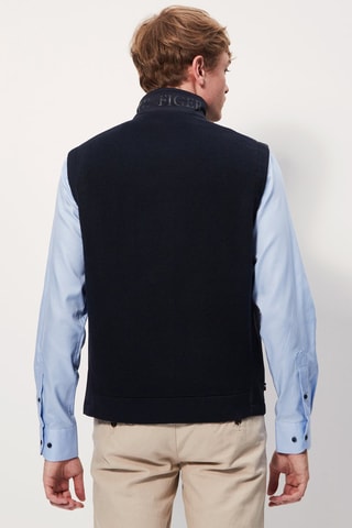 Gilet Bleu marine